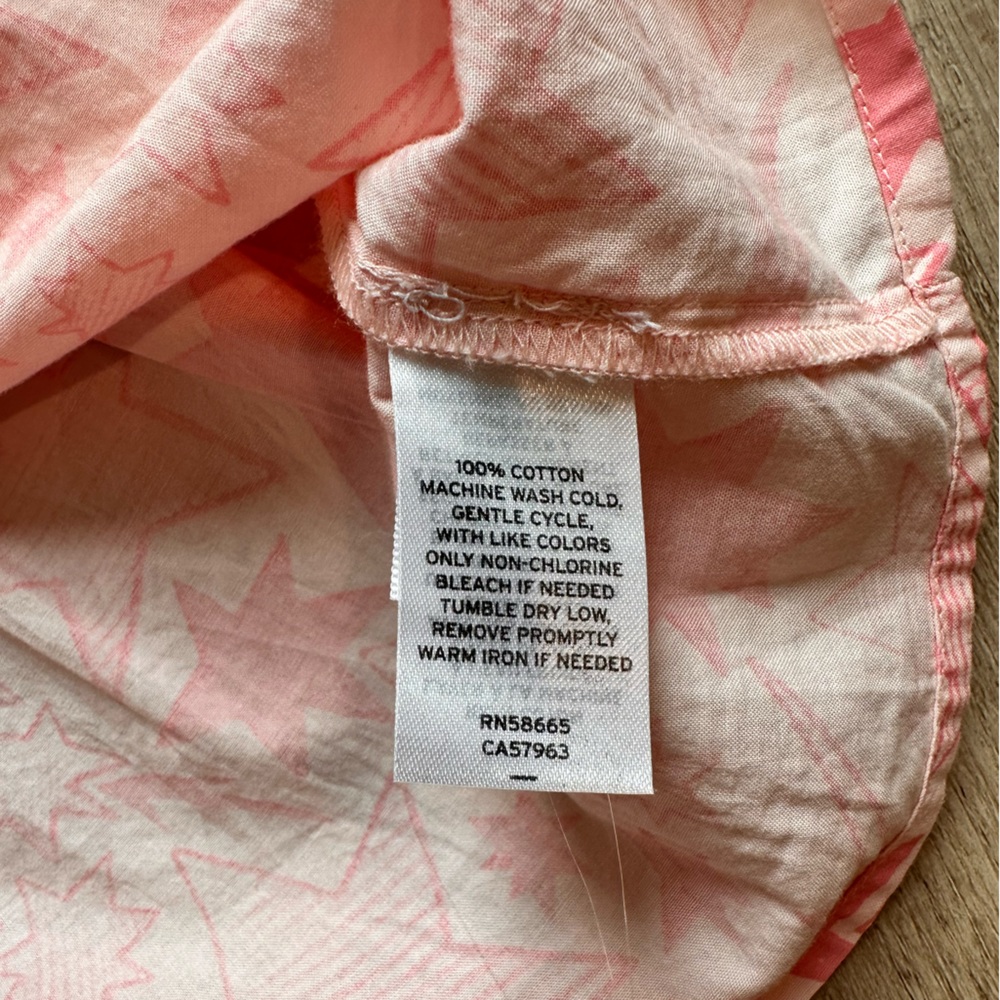 Tucker + Tate Pink Puff Sleeve Sundress with Peter Pan Collar - Picture 5 of 6
